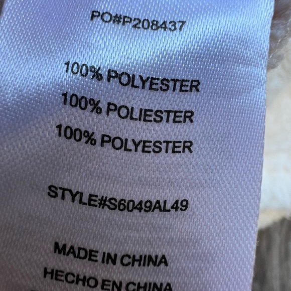 NWT ALMOST FAMOUS Plush Sherpa Crop Jacket with pockets Sz Med - Picture 9 of 9